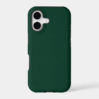 Étui robuste pour iPhone 17 vert foncé