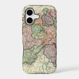 Étui robuste pour iPhone 7 Plus avec carte vintage