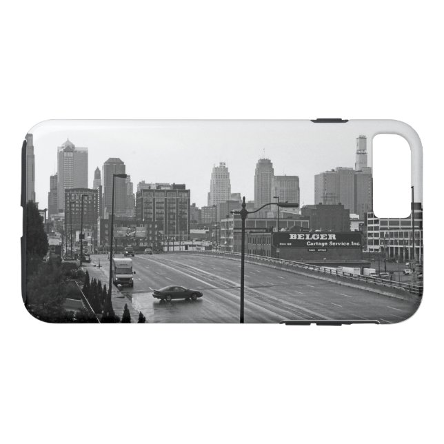 Étui robuste pour iPhone 8/7 Plus du centre-ville  (Dos (Horizontal))