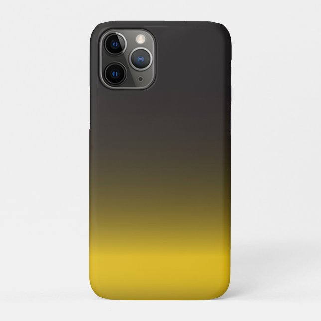 Étui Simple Noir et Or pour iPhone 7 (Dos)