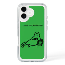 Étui Speck « Café d'abord, livres ensuite » -