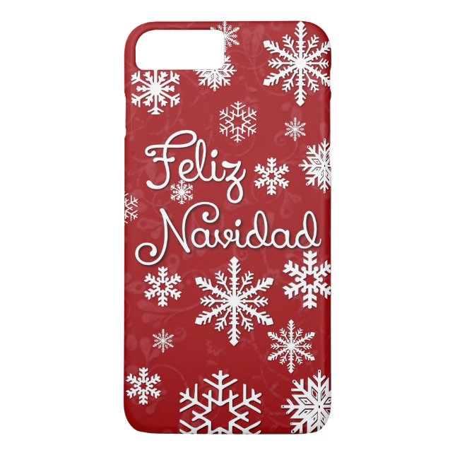 Étui téléphone Noël Feliz Navidad (Dos)