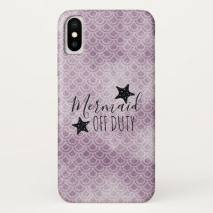 Étui téléphonique couleur violet de sirène hors se