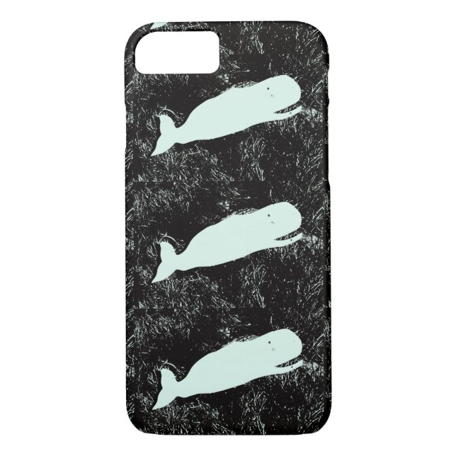 étui téléphonique pour baleines blanches (Dos)