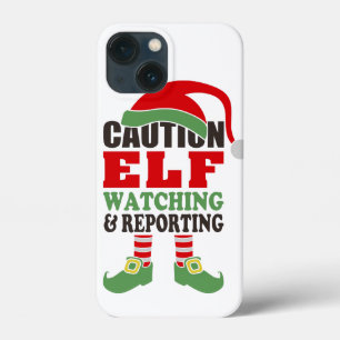 Étui téléphonique pour elfe de Noël amusant