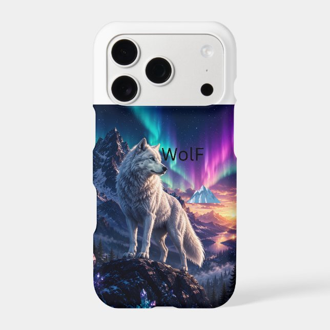 Étui Wolf Art pour iPhone 17 Slim  (Verso)