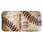 Étuis de téléphone personnalisés de baseball vinta