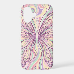 Étuis iPhone Pastel Ailes de Papillon Abstraites