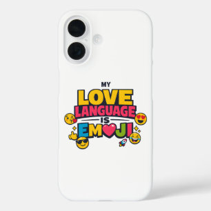 Étuis pour iPhone 16 Amoureux d'Émoji Drôles
