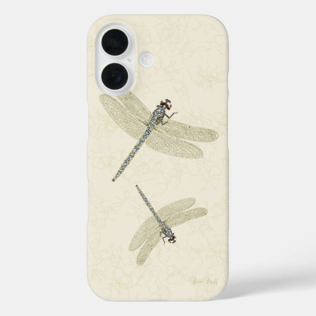 Étuis pour iPhone Jeweled Dragonflies (Verso)