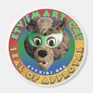 ETV Smart Cat Refrigerator Magnet