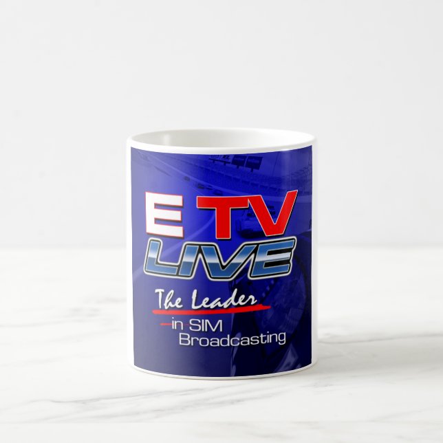 ETV vivent tasse de café 11oz ou 15oz avec (Centre)