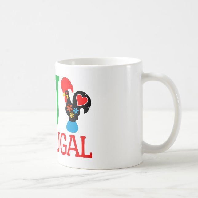 Eu amo Portugal Coffee Mug (Right)