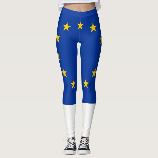 EU European Union flag Leggings (Front)