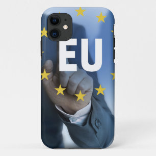 EU European Union touchscreen concept iPhone 11 Case
