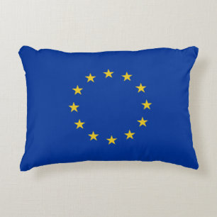 EU Flag Accent Pillow