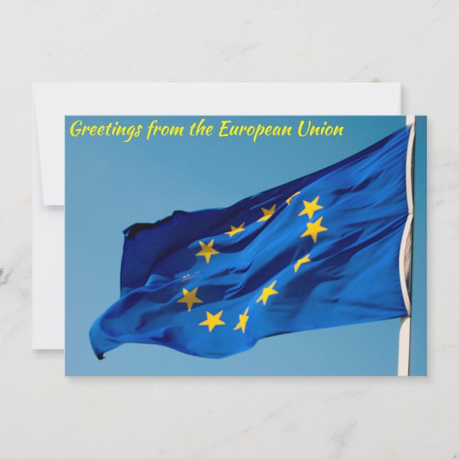 EU flag Card (Front)
