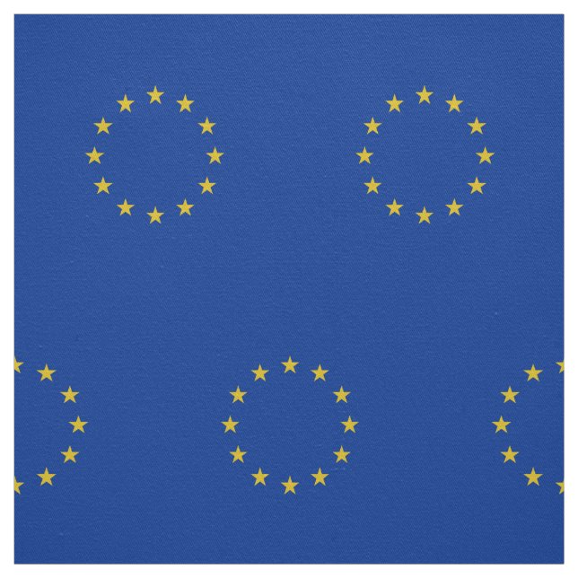EU Flag Fabric (Swatch)