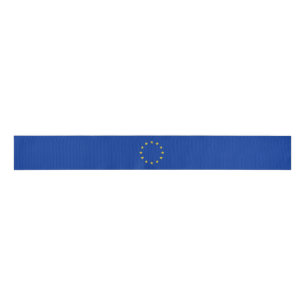 EU Flag Grosgrain Ribbon