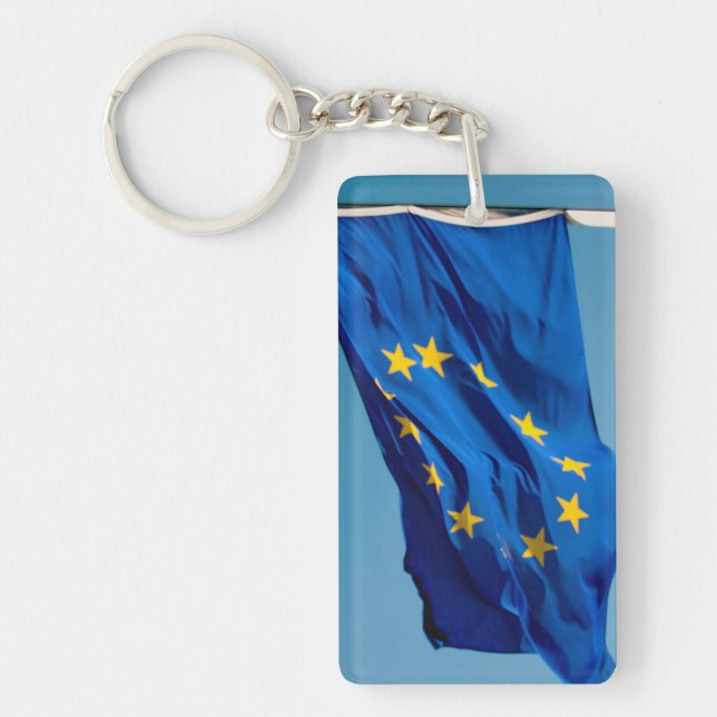 EU flag Keychain (Front)