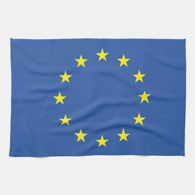 EU FLAG KITCHEN TOWEL (Horizontal)