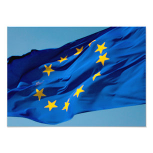 EU flag Photo Print