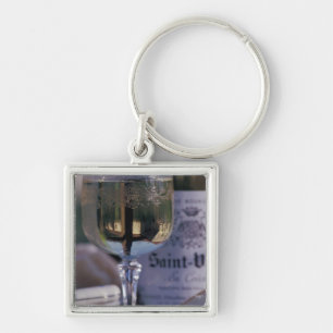 EU, France, Chablis, Local wine Keychain