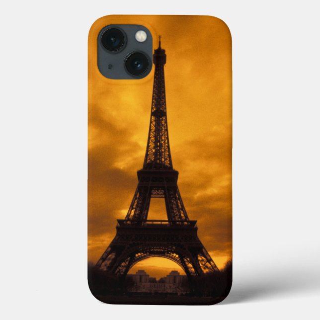 EU, France, Paris.  Eiffel Tower. Case-Mate iPhone Case (Back)