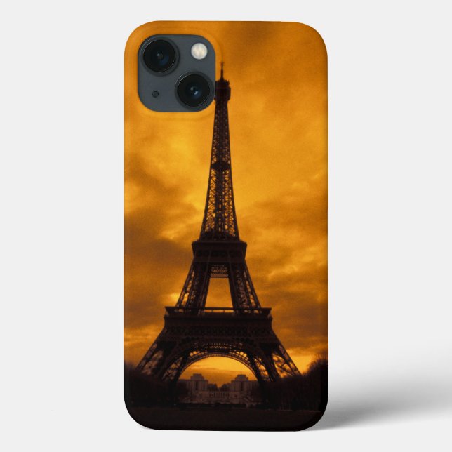 EU, France, Paris.  Eiffel Tower. Case-Mate iPhone Case (Back)