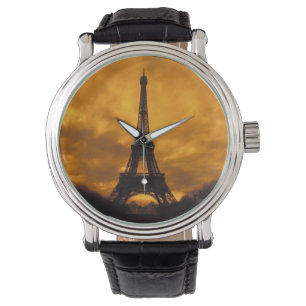 EU, France, Paris.  Eiffel Tower. Watch
