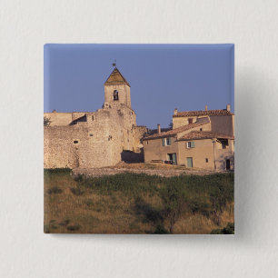 EU, France, Provence, Aix Region 2 Inch Square Button