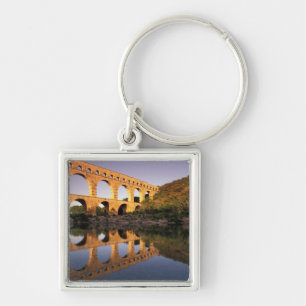 EU, France, Provence, Gard, Pont du Gard. 2 Keychain