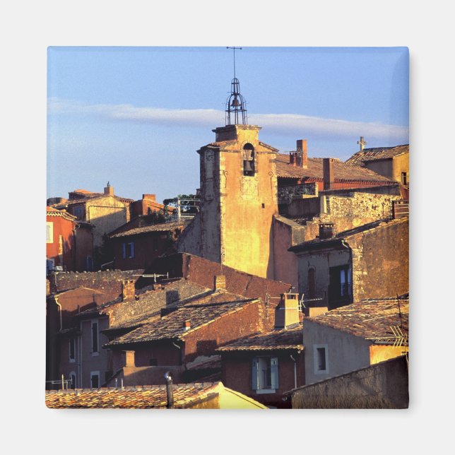 EU, France, Provence, Vaucluse, Roussillon. 3 Magnet (Front)