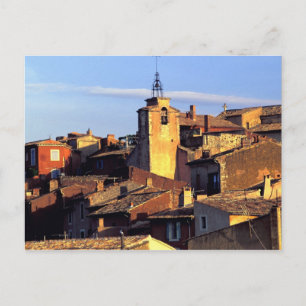 EU, France, Provence, Vaucluse, Roussillon. 3 Postcard