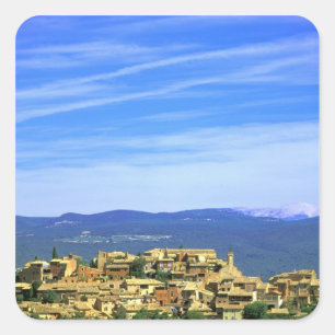 EU, France, Provence, Vaucluse, Roussillon. Square Sticker