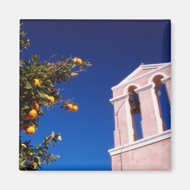 EU, Greece. Greek Orthodox church Magnet (Front)
