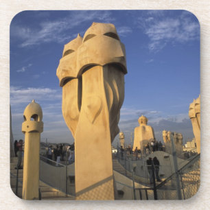 EU, Spain, Catalonia, Barcelona. Antonio Gaudi's Coaster