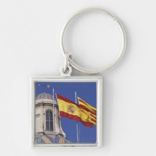 EU, Spain, Catalonia, Palau de la Generalitat. Keychain