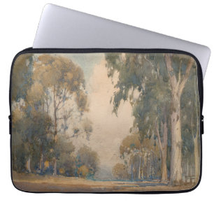 Eucalyptus (1922) – Delicate Watercolor Botanical Laptop Sleeve