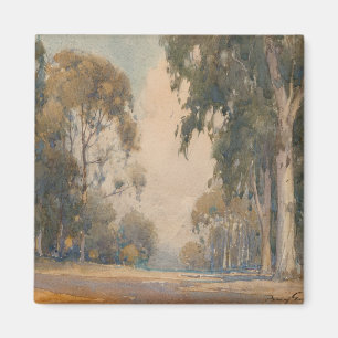 Eucalyptus (1922) – Delicate Watercolor Botanical Magnet