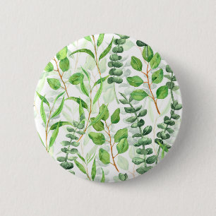 Eucalyptus 2 Inch Round Button