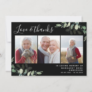 Eucalyptus 3 Photo Carte de remerciements de Sympa