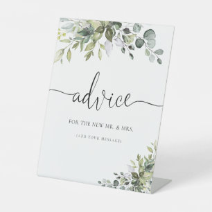 Eucalyptus Advice Sign