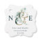 Eucalyptus Ampersand Gold Green Wedding Thank You