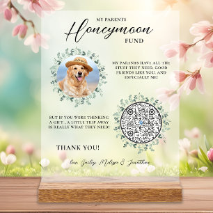 Eucalyptus Animal Mariage Chien Photo Lune de miel
