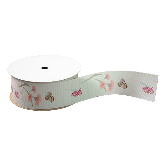 Eucalyptus Blossom Grosgrain Ribbon (Spool)