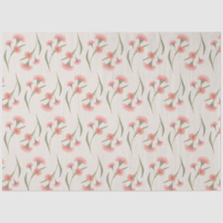 Eucalyptus Blossom on ivory Tissue Paper