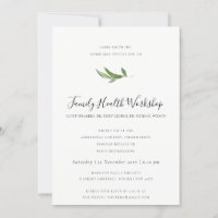 EUCALYPTUS BLUSH ROSE KRAFT BLACK WORKSHOP EVENT