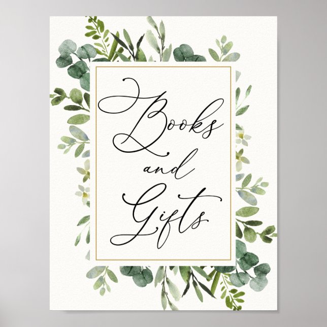 Eucalyptus Books and Gifts Poster (Front)
