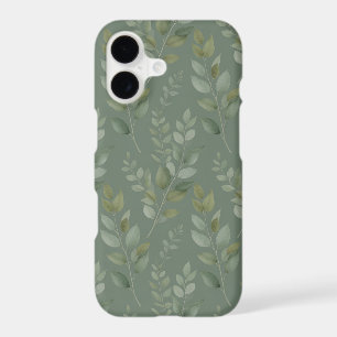 Eucalyptus Botanical Phone Case   Sage Green